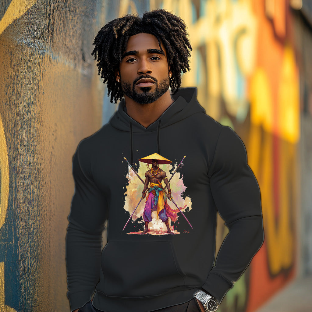 Black Swordman Style 202 - Man Hoodie