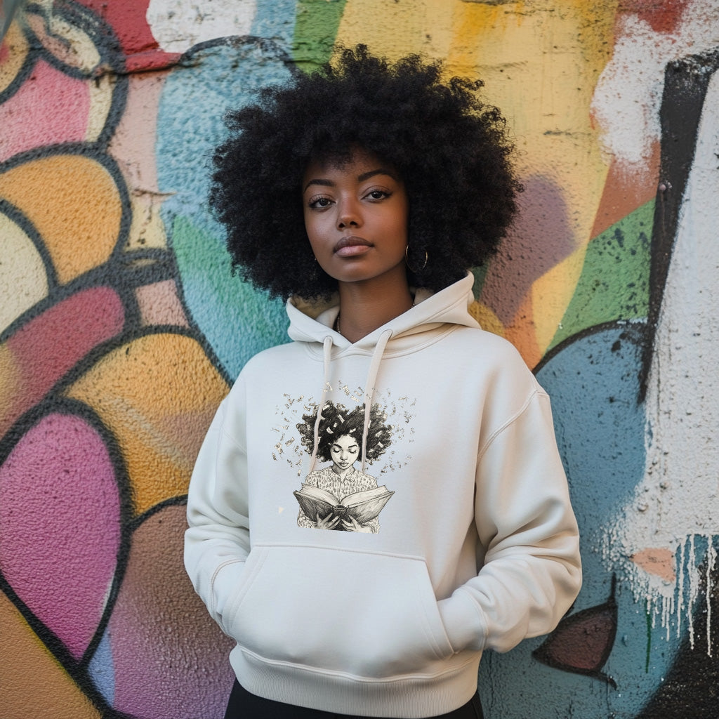 White The Educated Woman Style 202 - Woman Hoodie