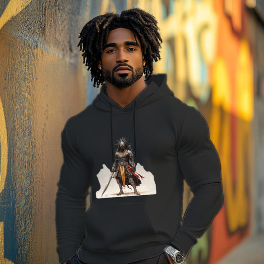 Black The King's General Style 202- Man Hoodie
