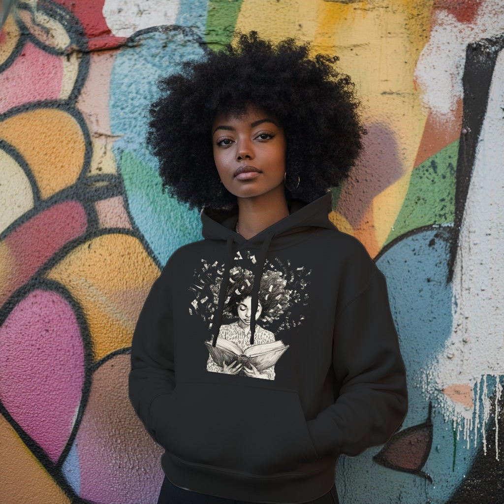 Black The Educated Woman Style 202 - Woman Hoodie