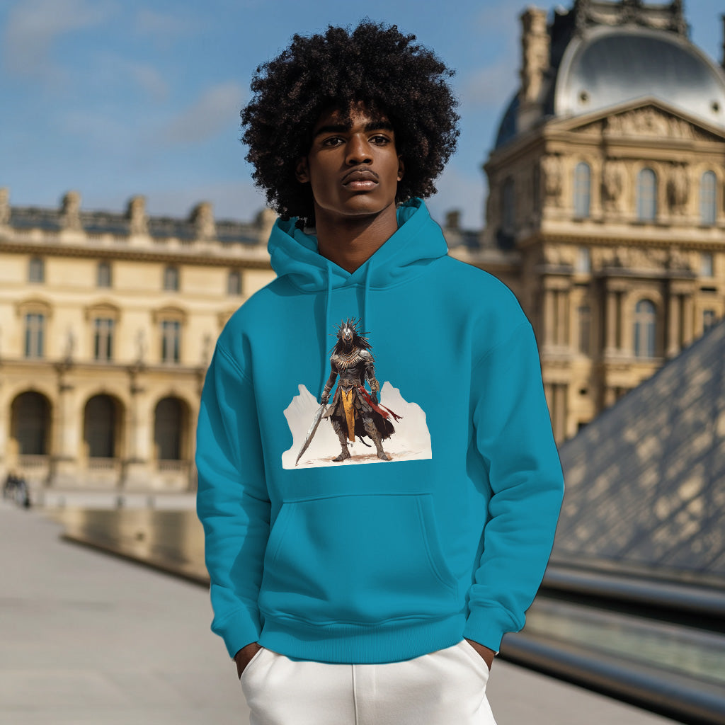 Blue The King's General Style 202- Man Hoodie