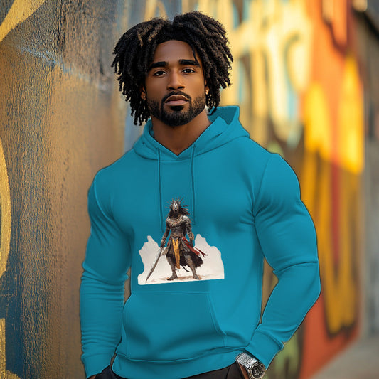 Blue The King's General Style 202- Man Hoodie