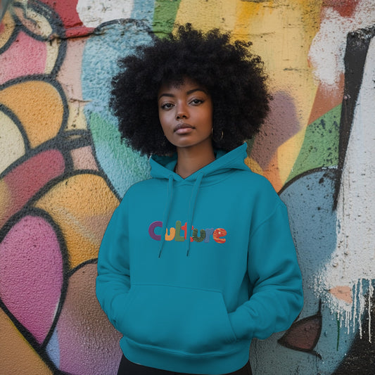 Blue Culture Style 202 - Woman Hoodie