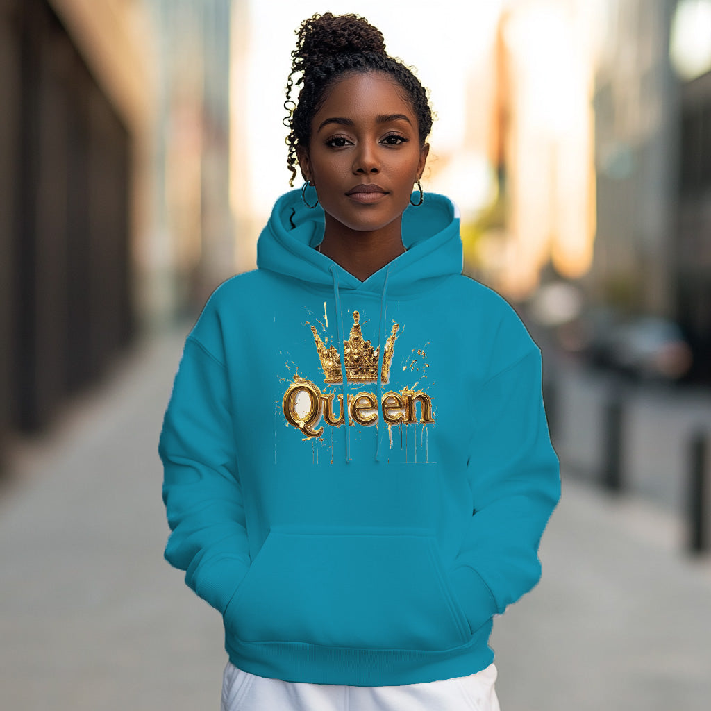 Blue Queen - Woman Hoodie