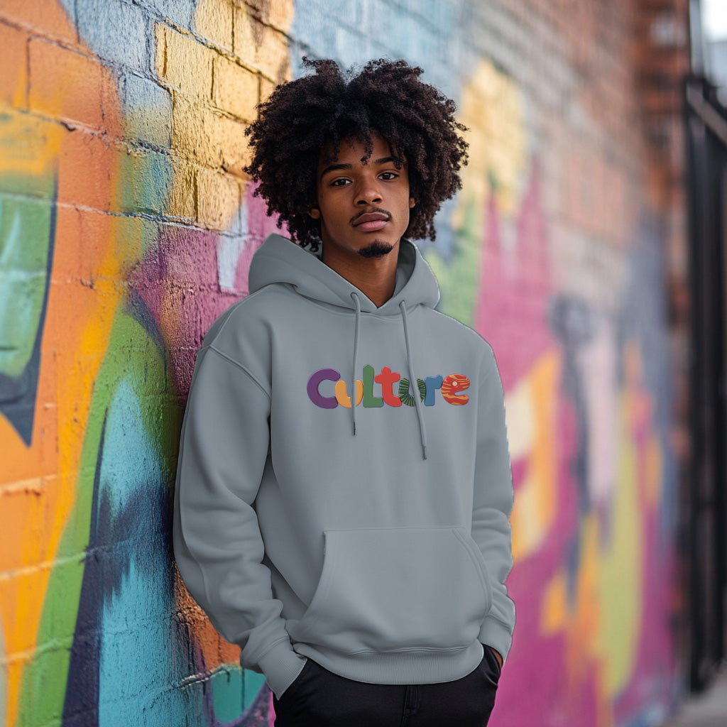 Gray Culture Style 202 - Man Hoodie