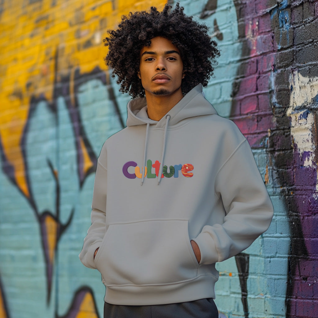 Gray Culture Style 202 - Man Hoodie