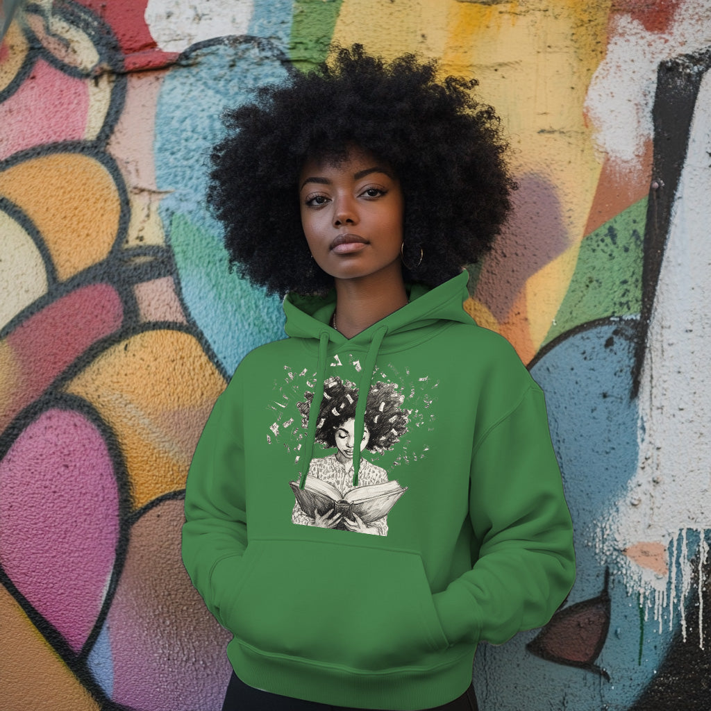 Green The Educated Woman Style 202 - Woman Hoodie