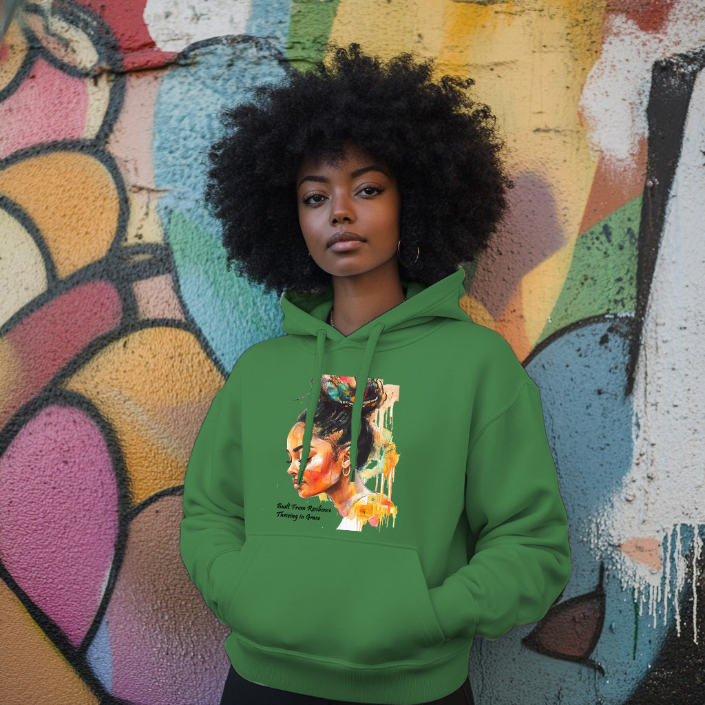 Green Built From Resilience - Woman Hoodie