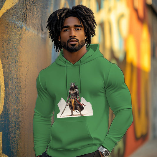 Green The King's General Style 202- Man Hoodie
