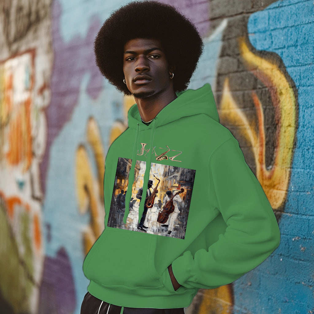 Green Jazz Style 206 - Man Hoodie