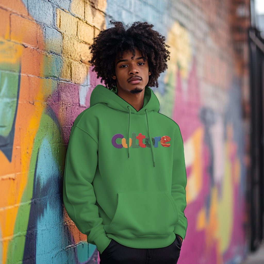 Green Culture Style 202 - Man Hoodie