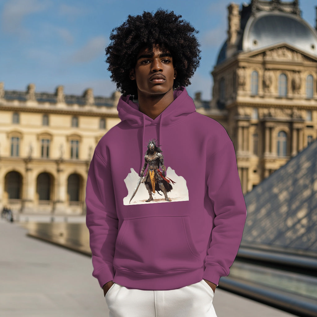 Maroon The King's General Style 202- Man Hoodie