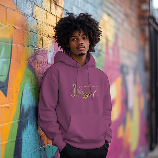 Maroon Jazz Style 207 - Man Hoodie