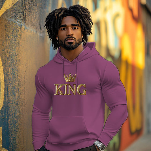 Maroon A KING Style 202 - Man Hoodie