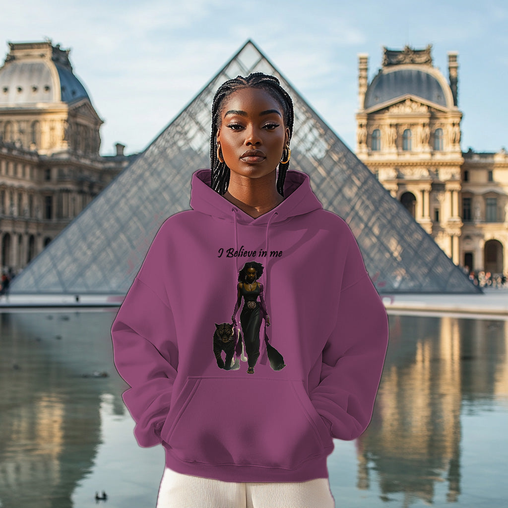 Maroon Believe Style 202 - Woman Hoodie