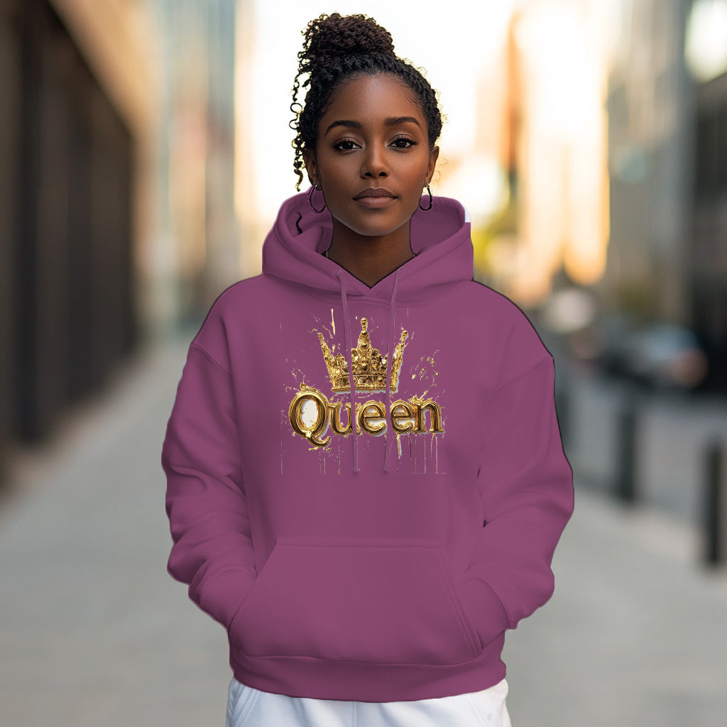 Maroon Queen - Woman Hoodie