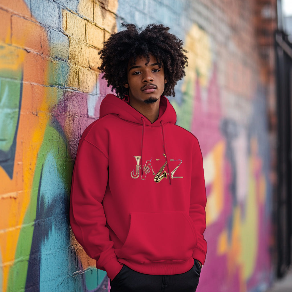 Red Jazz Style 207 - Man Hoodie