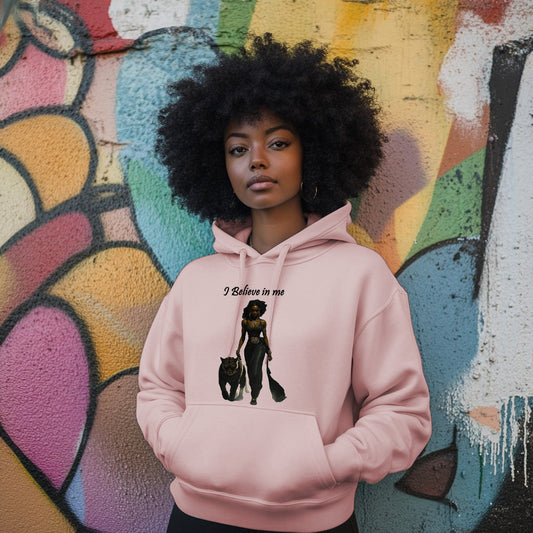 Light Pink Believe Style 202 - Woman Hoodie