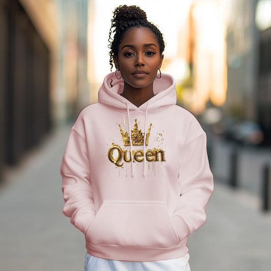 Light Pink Queen - Woman Hoodie