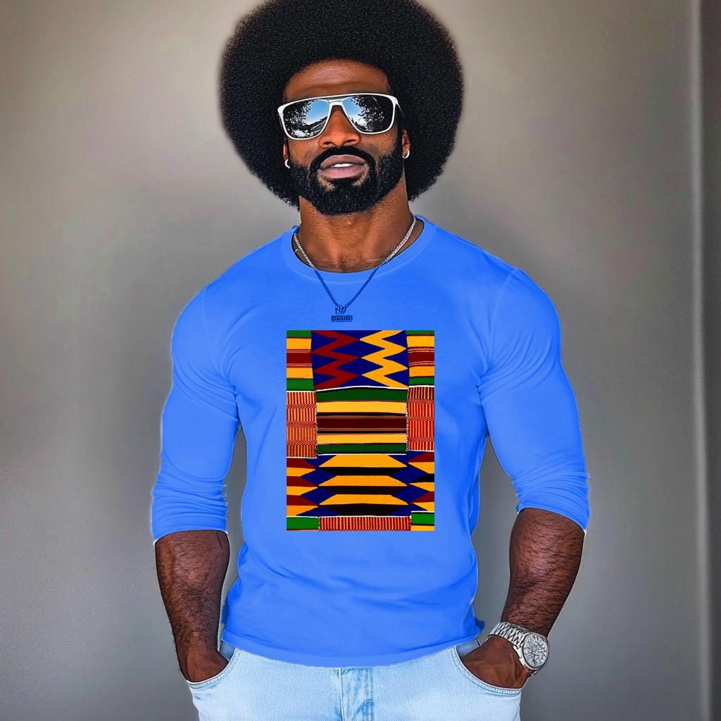 Ankara Fashion Long line Men T-shirt High Quality African Print / graphic shirt/ designer shirt