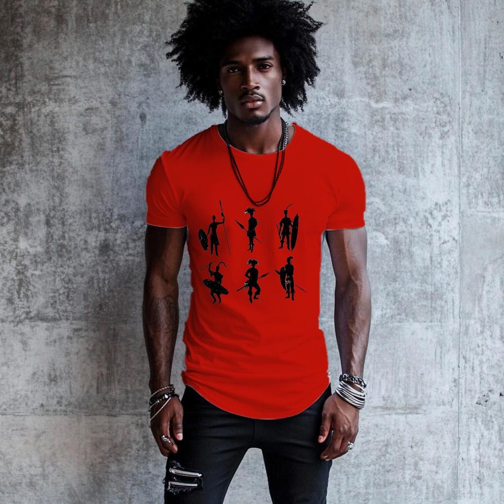 Ankara Fashion Long line Men T-shirt High Quality African Print/ designer t-shirt/ graphic shirt