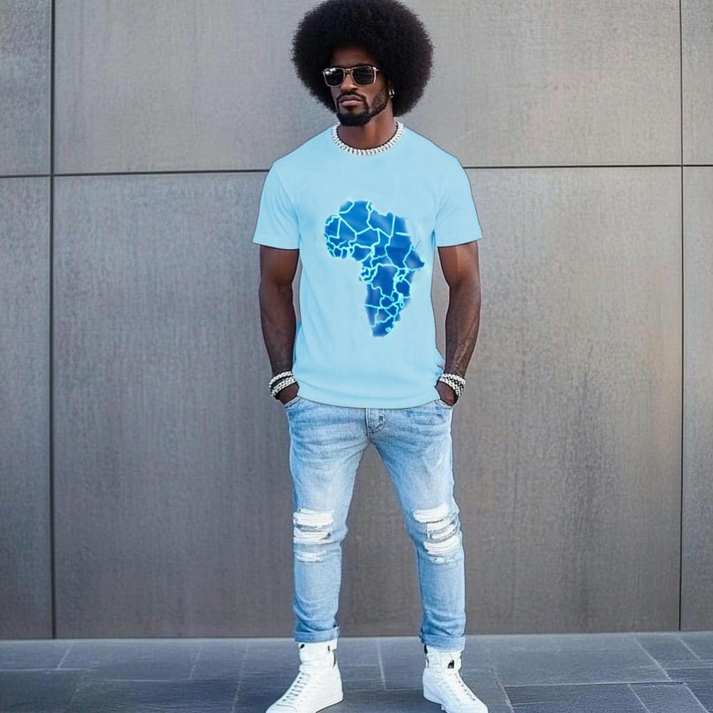 Ankara Fashion Long line Men T-shirt High Quality African Print // Africa/ Designer T-shirt/graphic